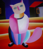 Лера Фокина Супрематический кот 2004