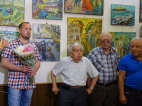 Открытие персональной выставки «Прогулки Одессой» Андрея Коваленко 