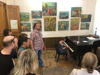Открытие персональной выставки «Прогулки Одессой» Андрея Коваленко 