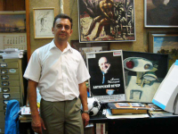 Игорь Семенов во время посещения Всемирного клуба одесситов 2 сентября 2009 года