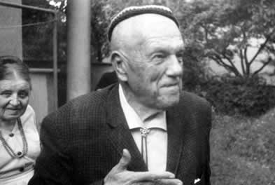 Давид и Людмила в 1962 году в Праге